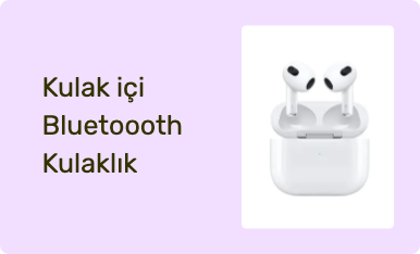 Kulak içi Bluetoooth Kulaklık