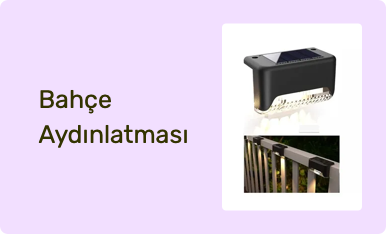 Bahçe Aydınlatması