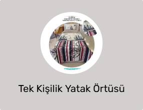 Tek Kişilik Yatak Örtüsü