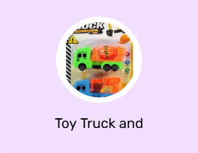 Toy Truck and Construction Equipment