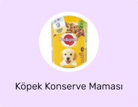 Köpek Konserve Maması
