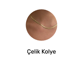 Çelik Kolye