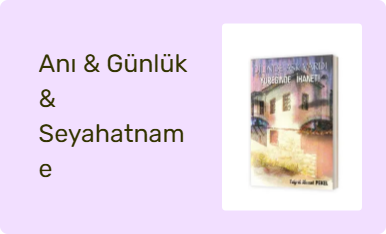 Anı & Günlük & Seyahatname