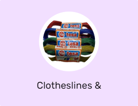 Clotheslines & Clothespins