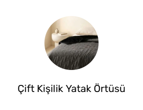 Çift Kişilik Yatak Örtüsü