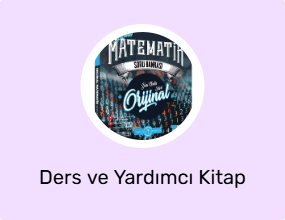 Ders ve Yardımcı Kitap