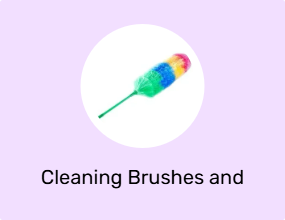 Cleaning Brushes and Brooms