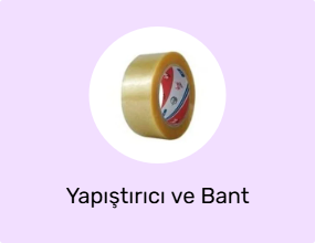 Yapıştırıcı ve Bant