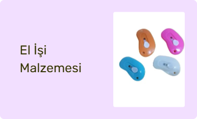 El İşi Malzemesi