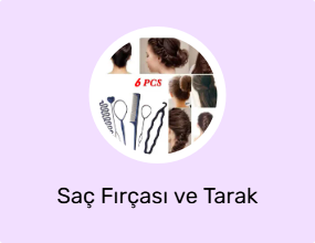 Saç Fırçası ve Tarak