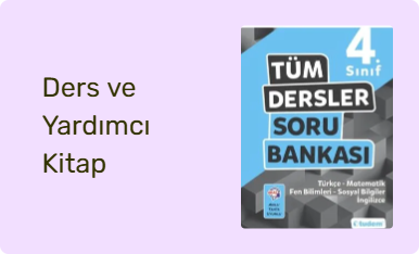 Ders ve Yardımcı Kitap