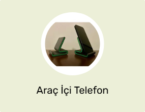 Araç İçi Telefon Tutucular