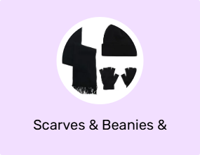 Scarves & Beanies & Gloves Set