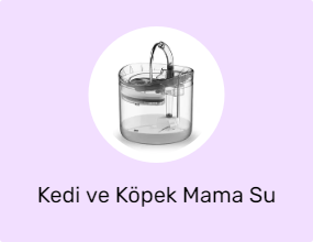 Kedi ve Köpek Mama Su Kabı