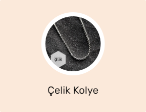 Çelik Kolye