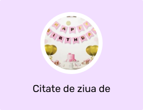 Citate de ziua de naștere