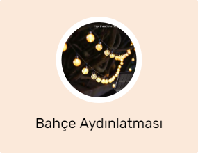 Bahçe Aydınlatması