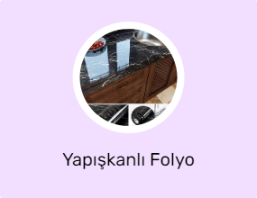 Yapışkanlı Folyo