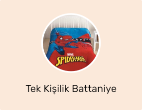 Tek Kişilik Battaniye