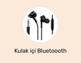 Kulak içi Bluetoooth Kulaklık
