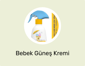 Bebek Güneş Kremi