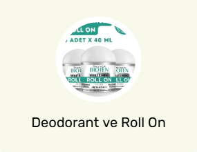 Deodorant ve Roll On