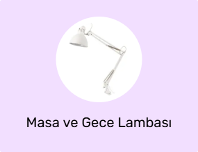 Masa ve Gece Lambası