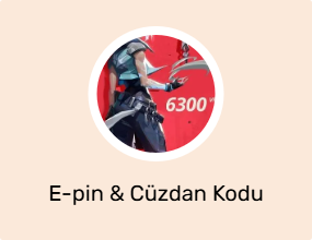 E-pin & Cüzdan Kodu