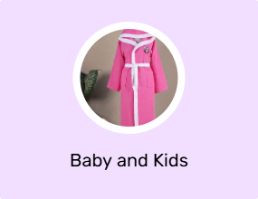 Baby and Kids Bathrobes