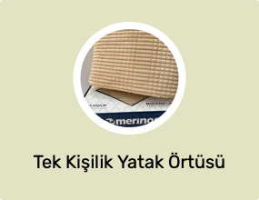 Tek Kişilik Yatak Örtüsü