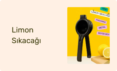 Limon Sıkacağı