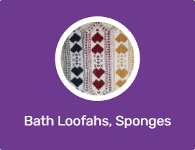 Bath Loofahs, Sponges & Poufs