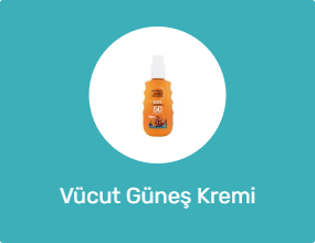 Vücut Güneş Kremi