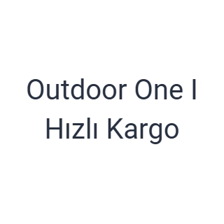 Outdoor One I Hızlı Kargo-Hediyelik Ürün