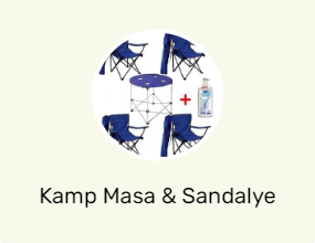 Kamp Masa & Sandalye Seti