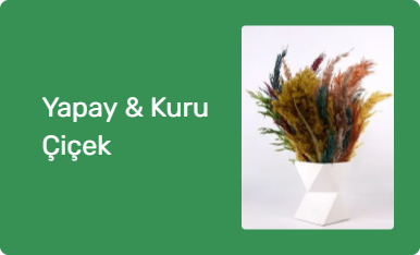 Yapay & Kuru Çiçek