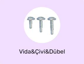 Vida&Çivi&Dübel