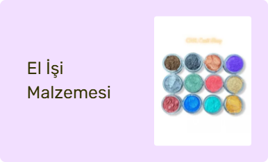 El İşi Malzemesi