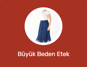 Büyük Beden Etek
