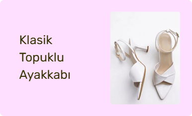 Klasik Topuklu Ayakkabı