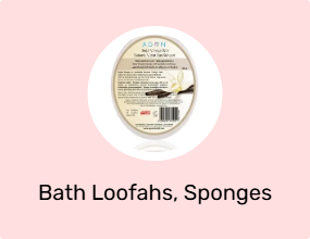 Bath Loofahs, Sponges & Poufs
