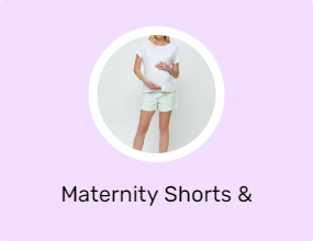 Maternity Shorts & Bermuda Shorts