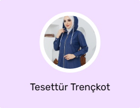 Tesettür Trençkot