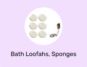 Bath Loofahs, Sponges & Poufs