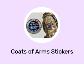 Coats of Arms Stickers & Phosphor Strips