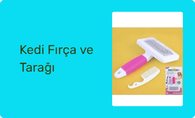 Kedi Fırça ve Tarağı
