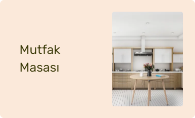 Mutfak Masası