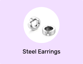 Steel Earrings