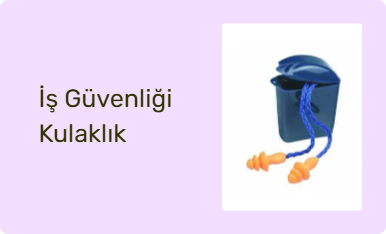İş Güvenliği Kulaklık