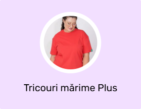Tricouri mărime Plus